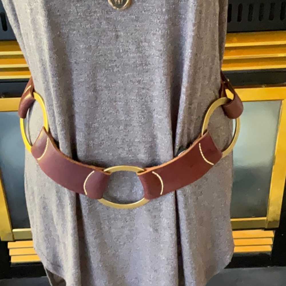 Brave leather belt size 30